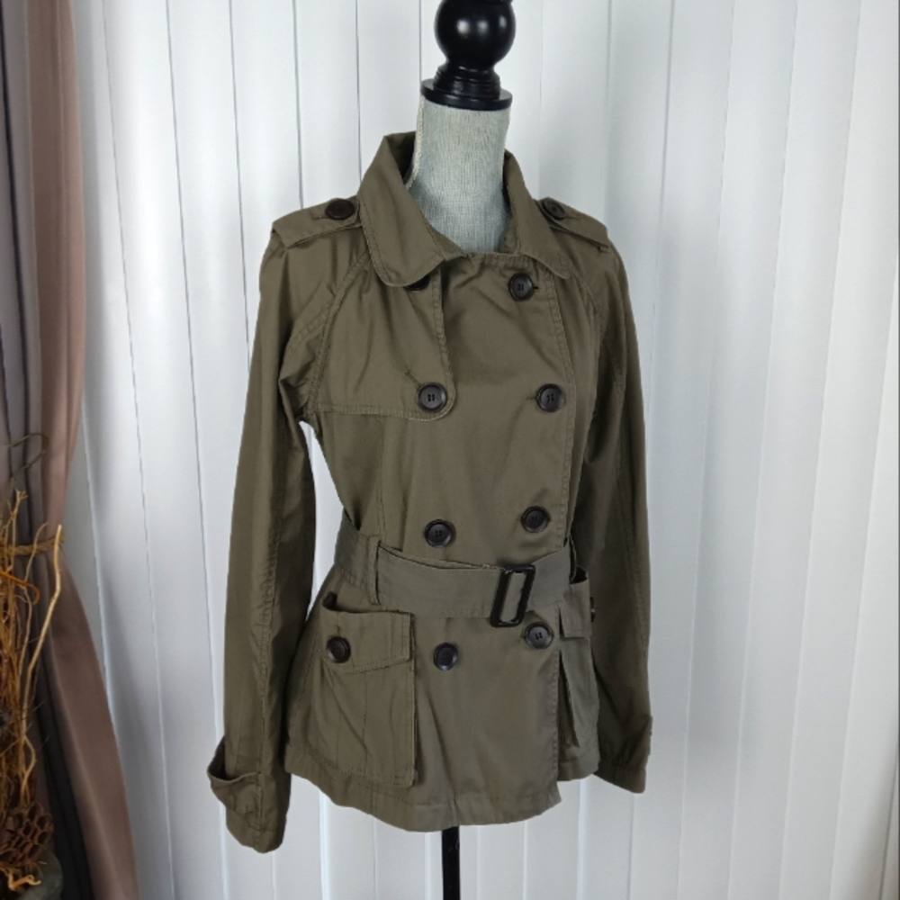 Dollhouse Outerwear Womens Peacoat Jacket.
